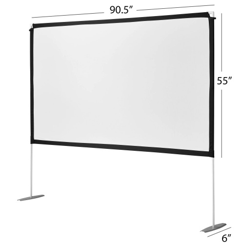 100" Portable Projector Screen - Lot 329