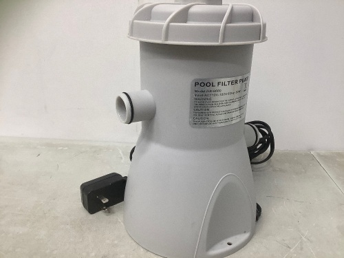 Super Clean Filter Pump - Lot 382