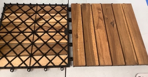 Case of (10) Wood Flooring Panels - Lot 96