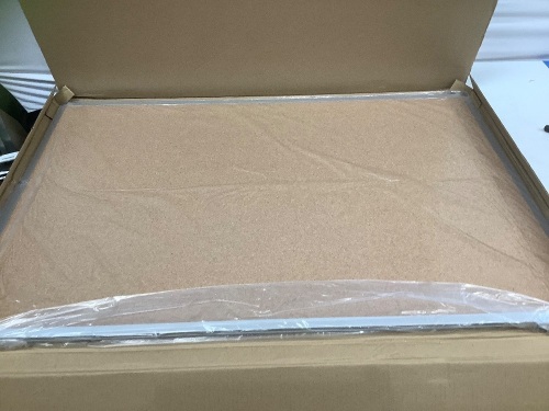 3'x2' Cork Board w/ Aluminum Frame - Lot 368