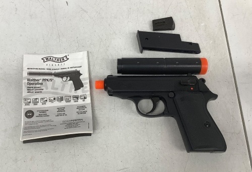 PPK/S Operative Spring Airsoft Pistol - Lot 346