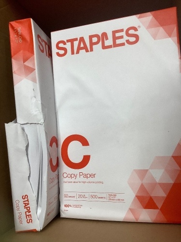 Lot of (5) Reams 11"x17" Tabloid Office Paper - Lot 362