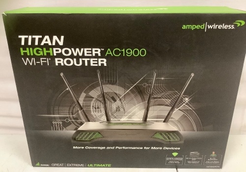 High Power AC1900 Wi-Fi Router - Lot 36