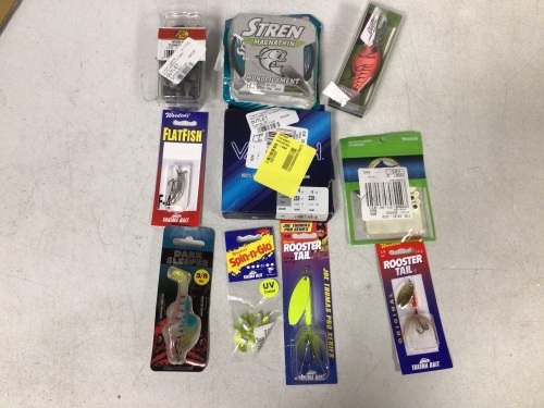 Lot of (10) Fishing Accessories - Lot 560