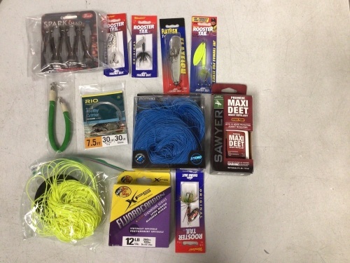Lot of (12) Fishing Accessories - Lot 596