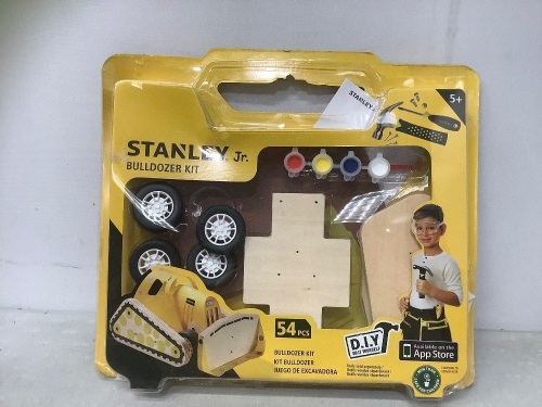 Stanley Jr., DIY Bulldozer Kit - Lot 214
