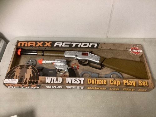 Maxx Action, Wild West Deluxe Cap Play Set - Lot 447