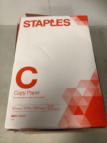 Case of (5) Reams 11"x17" Tabloid Office Paper - Lot 187