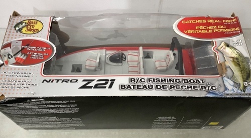RC Nitro Z21 Fishing Boat - Lot 557