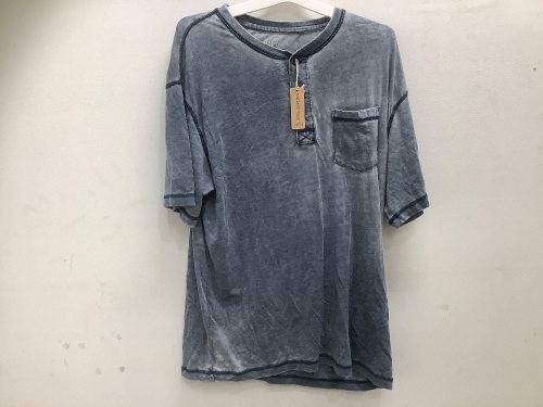 Vintage Wash Pocket Tee, Size L - Lot 114