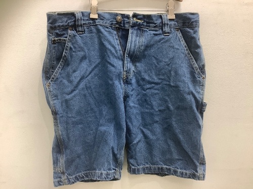 Red Head Brand Co., Men's Denim Shorts, Size 34, Bad Stitch, Sold As Is - Lot 155
