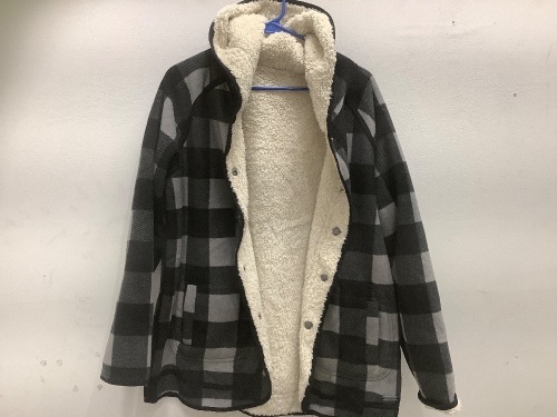Natural Reflections, Women's Large, Plaid Fleece Coat - Lot 188