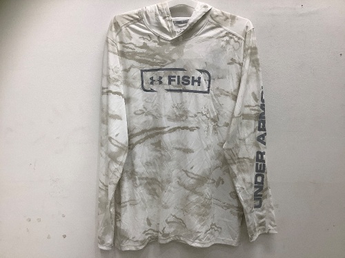 Under Armour, Men's X-Large, Long Sleeve Fishing Shirt w/ Heatgear - Lot 347