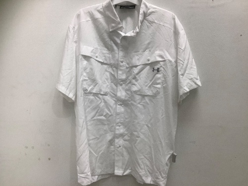 Under Armour, Men's XXL, Short Sleeve Shirt w/ Heatgear - Lot 192
