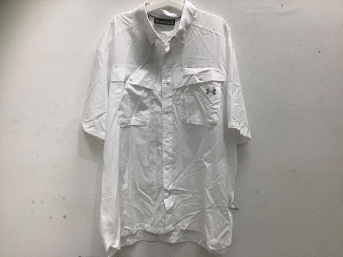 Under Armour, Men's XXL, Button Up Shirt W/ Heatgear - Lot 270