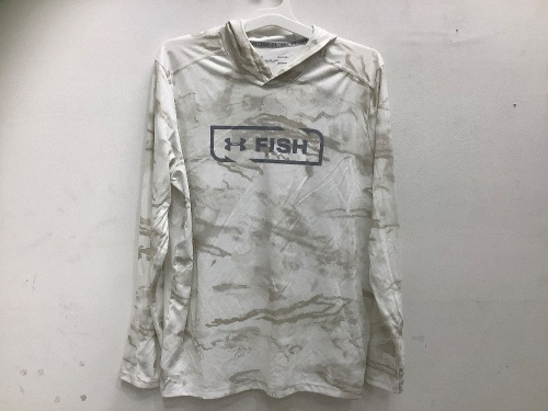 Under Armour, Men's L, Long Sleeve Fishing Shirt w/ Heatgear, Security Tag Attached - Lot 312