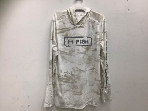 Under Armour, Men's Medium, Long Sleeve Fishing Shirt w/ Heatgear, Security Tag Attached - Lot 168