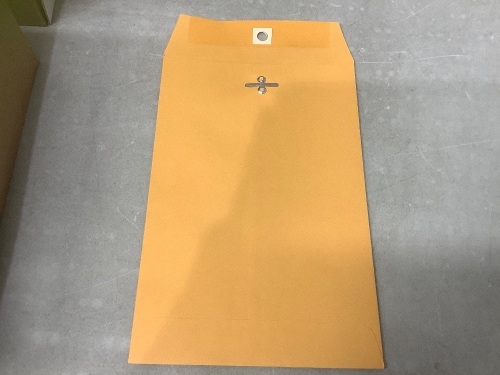 Lot of (2) Cases 100 ct. 6"x9" Clasp Envelopes - Lot 553
