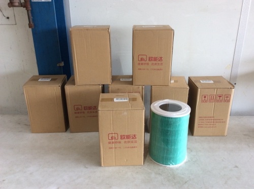 Lot of (8) Xiamoi Air Purifier Filters - Appear New  - Lot 345