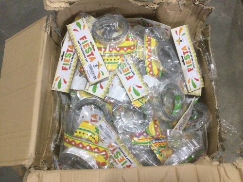 Case of Fiesta Sombrero Party Headband Sets, 9 Pieces per Pack - New - Lot 598