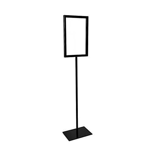 Lot of (2) Source One Heavy Duty Weighted Standing 11" x 17" Sign Holders - Appear New  - Lot 776