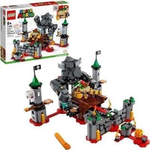 LEGO Super Mario: Bowser's Castle Boss Battle Expansion 1010 Piece Building Kit - New/Unopened - Lot 97