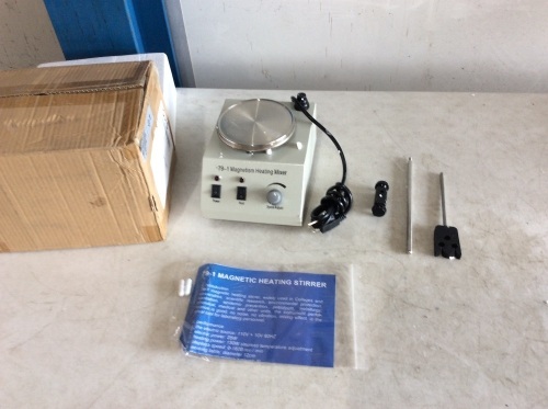 VEVOR 79-1Magnetic Stirrer with Stirring Bar and Hotplate 150W 1000ML - Appears New - Lot 428
