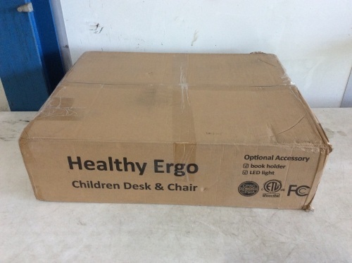 Healthy Ergo Childrens Desk and Chair, Pink - Appears New - Lot 514
