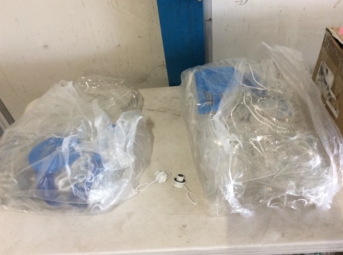 Lot of (2) Popsport Inflatable Bumper Balls - Appear New, Untested - Lot 921