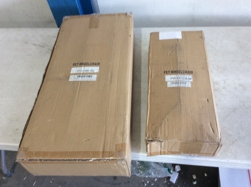 Lot of (2) Pet Wheelchairs - E-Comm Returns, Unknown Condition - Lot 1078