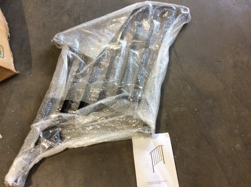 VEVOR Outdoor Wrought Iron Handrail Picket #2 Fits 2 or 3 Steps - Unknown Condition - Lot 808