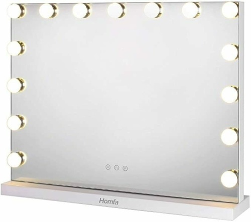 Homfa Lighted Vanity Mirror - Appears New, Untested - Lot 815