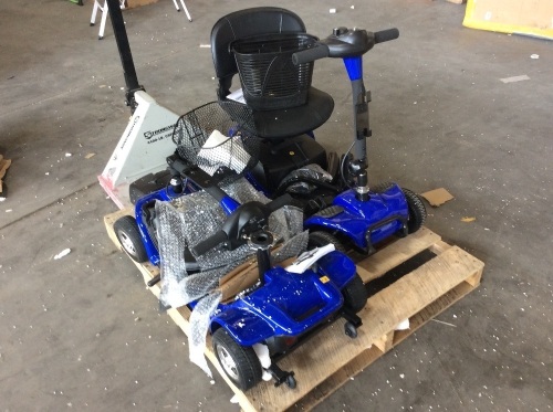 Lot of (2) Mobility Scooters - For Parts or Repair - Lot 827