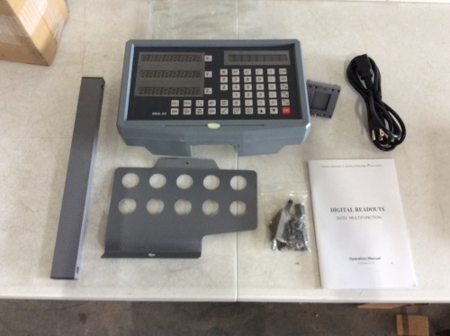 3 Axis Digital Readout Display Lathe Machine Replace Linear Encoder Accuracy - Unknown Condition, Untested  - Lot 372