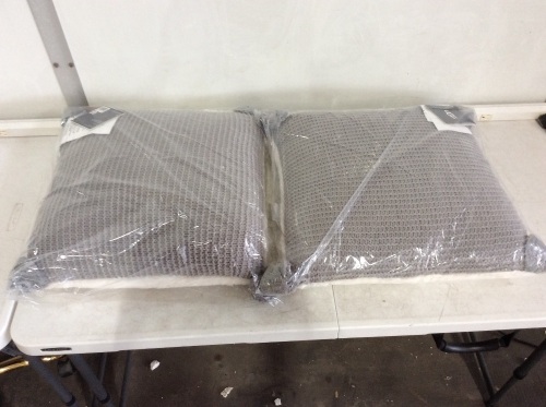 Lot of (2) UGG Cameron Decorative Pillows, 20" x 20" - Appear New - Lot 1186