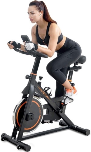 UREVO Indoor Stationary Exercise Cycling Training Bike - Appears New - Lot 83
