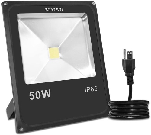 Lot of (20) Iminovo LED Waterproof Outdoor Flood Lights, 50W IP65 6000K-6500K - Appear New - Lot 99a