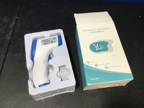 YuTech Non-Contact Electronic Thermometer - Appears New  - Lot 677