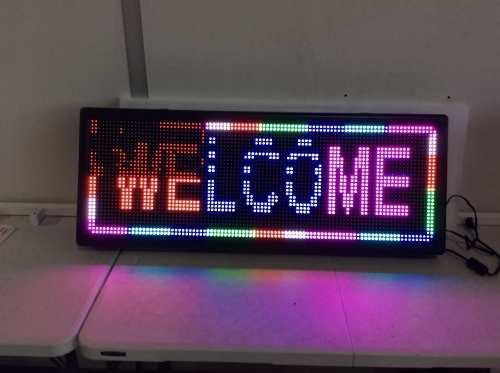 LED Sign - Needs Repaired - Lot 300