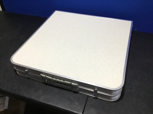 Tooca Aluminum Folding Table - Appears New  - Lot 1089