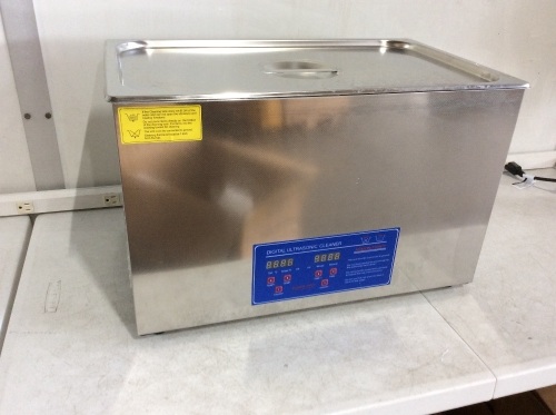30L Stainless Ultrasonic Cleaner JPS-100A Digital Control LCD NC Heating - Powers On Not Tested Further  - Lot 841