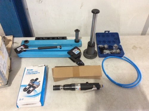 Vertical Pneumatic Tapping Machine M3-m12 Quick Change High Accuracy Thread - E-Comm Return, Unknown Condition   - Lot 423