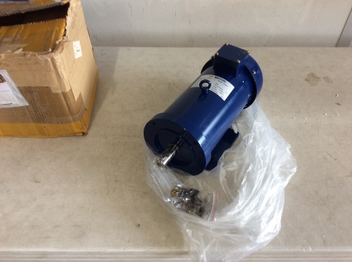DC Motor 2 HP 145TC Frame 90V/1750RPM TEFC - Appears New, Untested - Lot 155