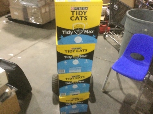 Lot of (4) Tidy Cats Max Glade Clear Spring Cat Litter Clumping, 38lbs - New - Lot 562