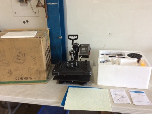 5 in 1 Multifunction Digital Heat Press Machine - Appears New  - Lot 71