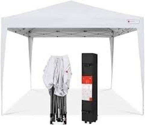 Outdoor Portable Pop Up Canopy Tent w/ Carrying Case, 10x10ft - Lot 4032