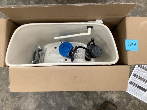 Mansfield Alto Tank and Toilet Seat (NO TOILET INCLUDED) - Lot 2198