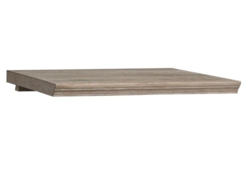 Pottery Barn, Livingston 17.5" Top, Gray Wash, Like New, Retail - $130 - Lot 38