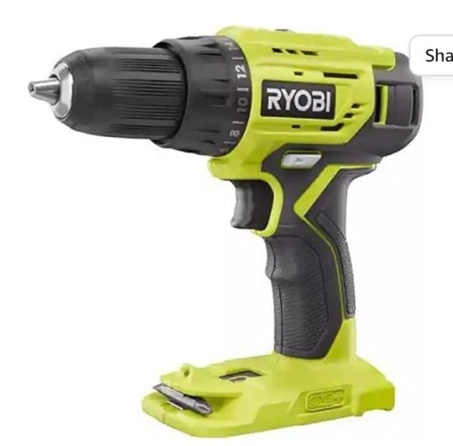 RYOBI ONE+ 18V Cordless 1/2 in. Drill/Driver (Tool Only) P215BN, Like New, Retail - $27.98 - Lot 56