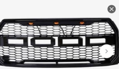 2015-2017 Ford F150 | Raptor Style Grille Black, Like New, Retail - $169.99 - Lot 59